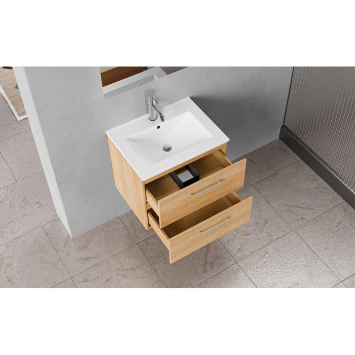 Milano underskab m/vask 60 cm varm eg